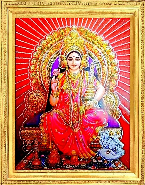 SUNINOW Laxmi phoo Religious Frame