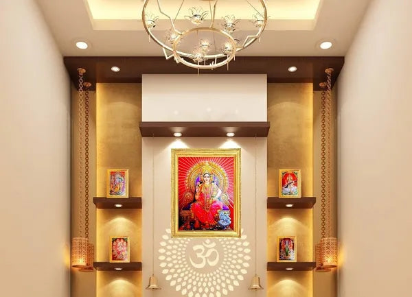 SUNINOW Laxmi phoo Religious Frame