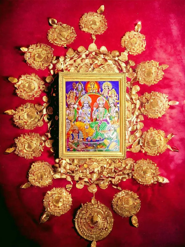 SUNINOW Ram Darbar | ram panchayat photo Religious Frame