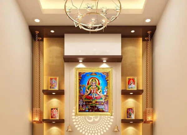 SUNINOW Santoshi maa photo frame Religious Frame