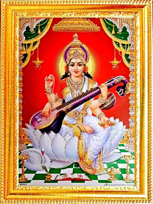 SUNINOW saraswati Religious Frame