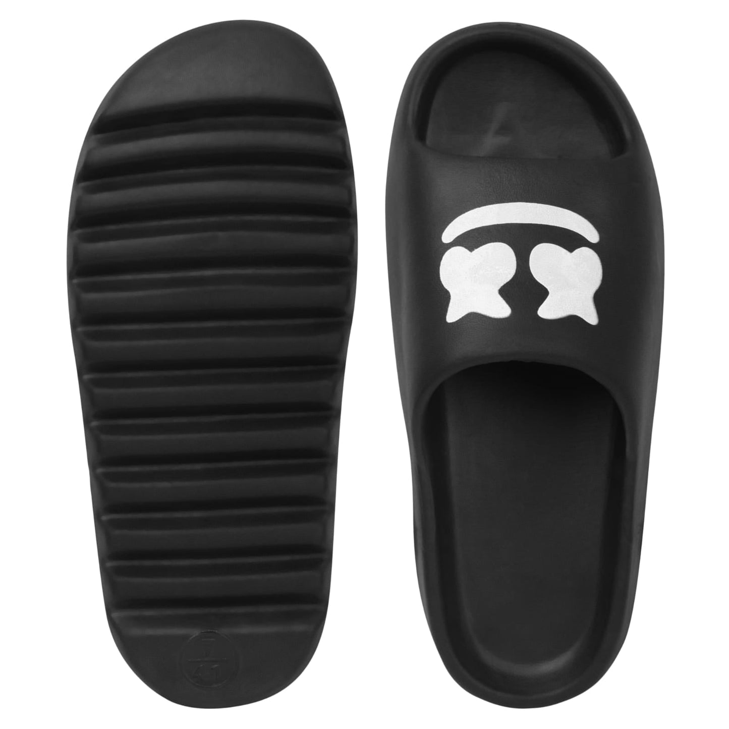 Men Slides - Black - Marsmellow