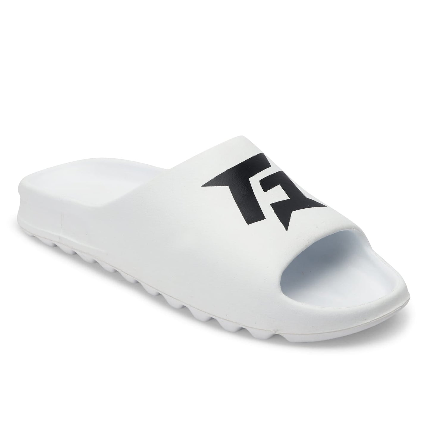 Men Slides - White