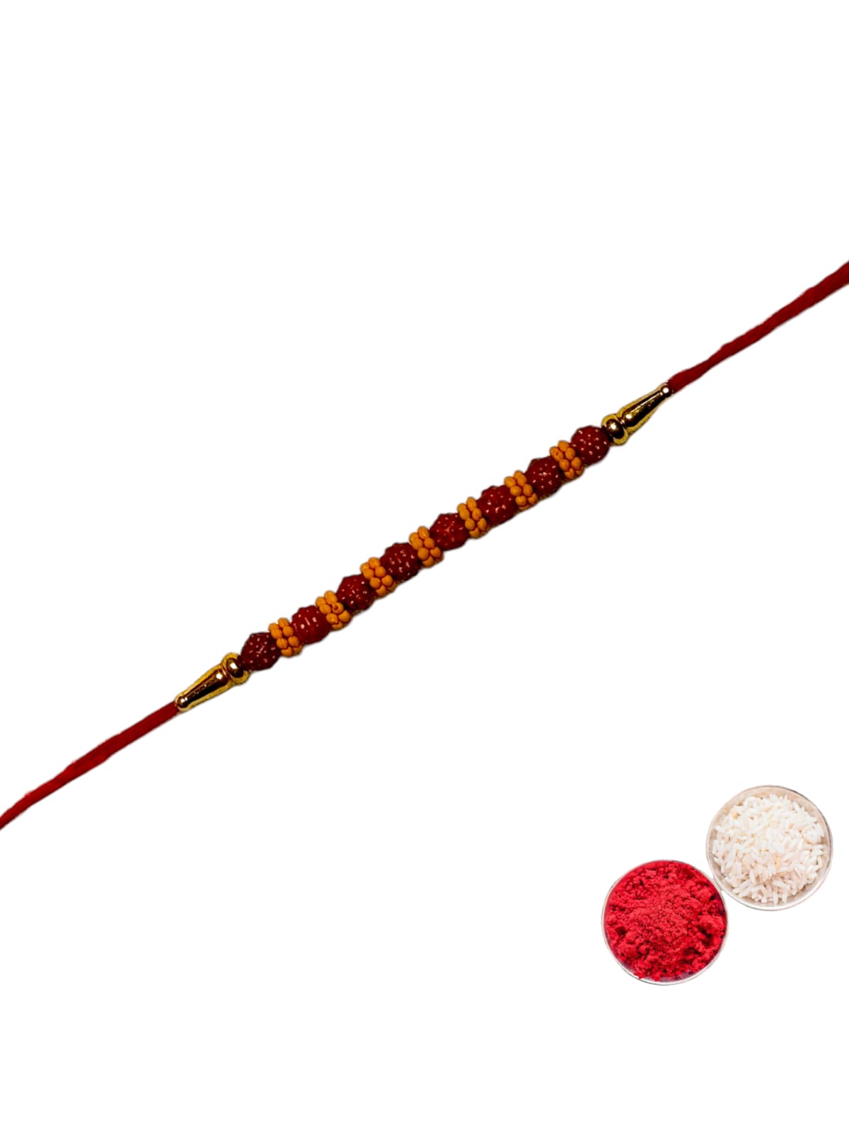 Single Rakhi 2024 (1 Rakhi with roli chawal)