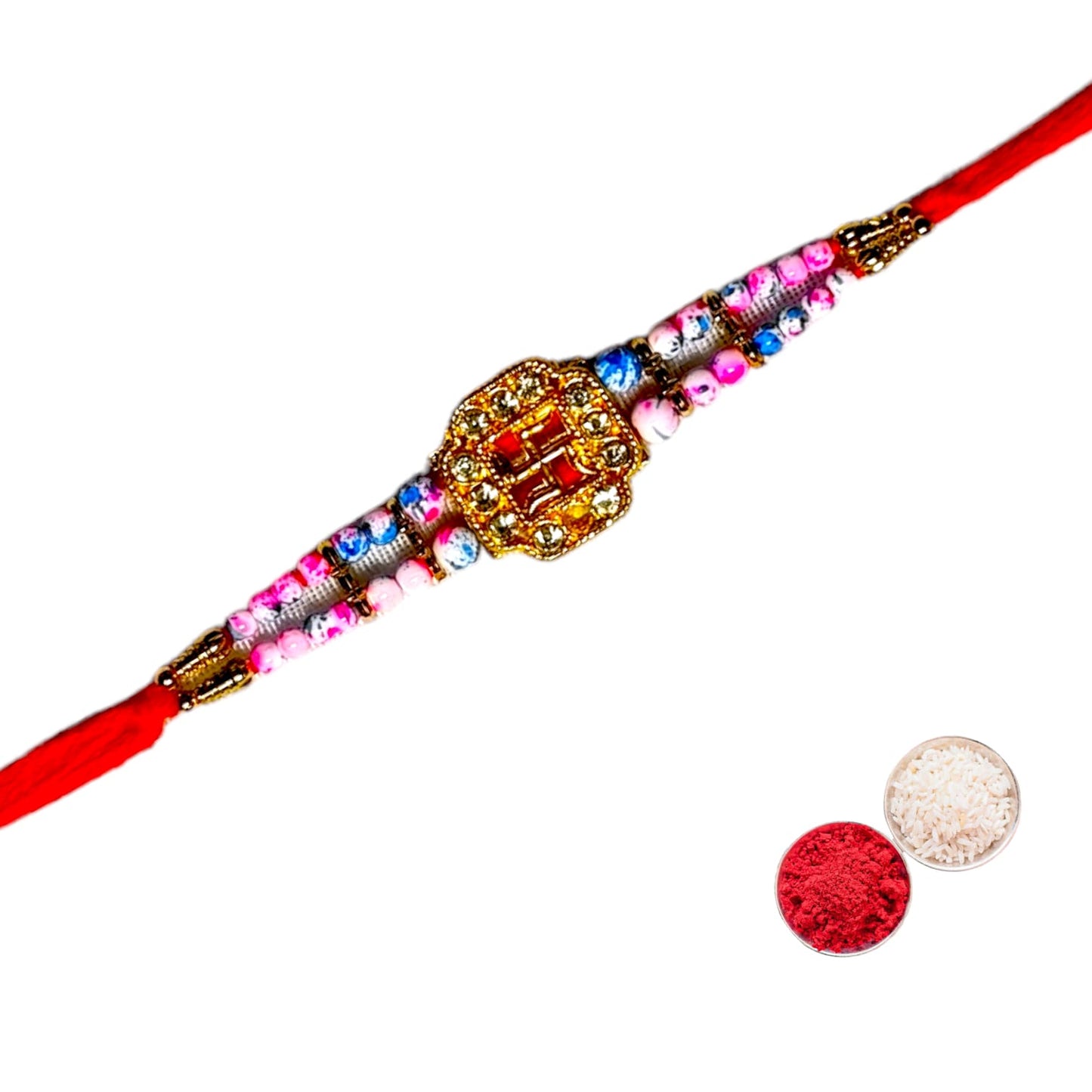 Single Rakhi 2024 (1 Rakhi with roli chawal)