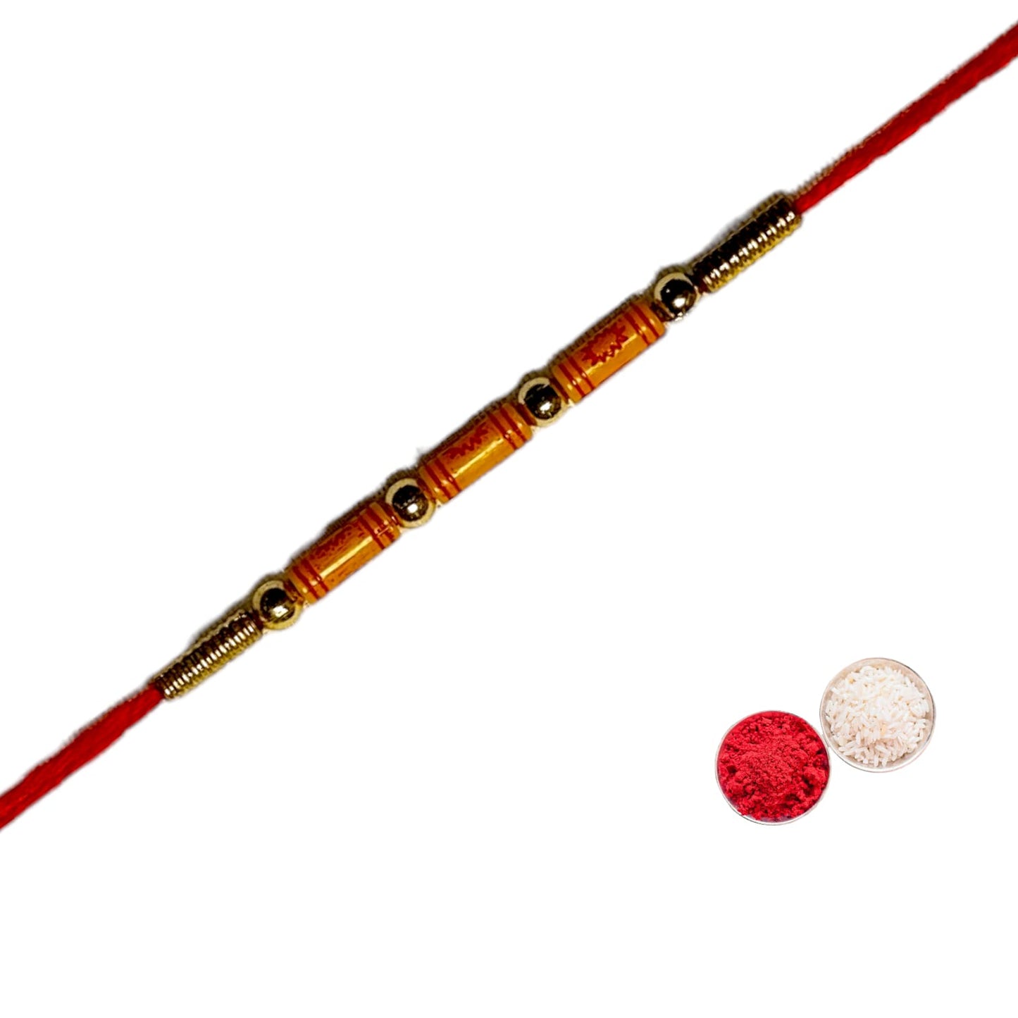 Single Rakhi 2024 (1 Rakhi with roli chawal)