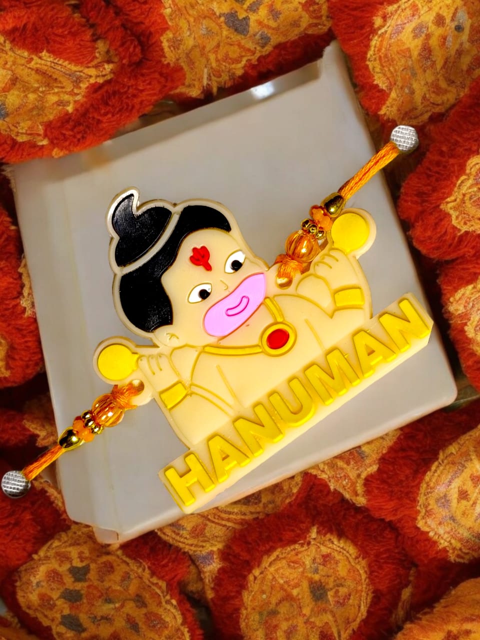 Kids hanuman ji rakhi Set  (1 kids rakhi)