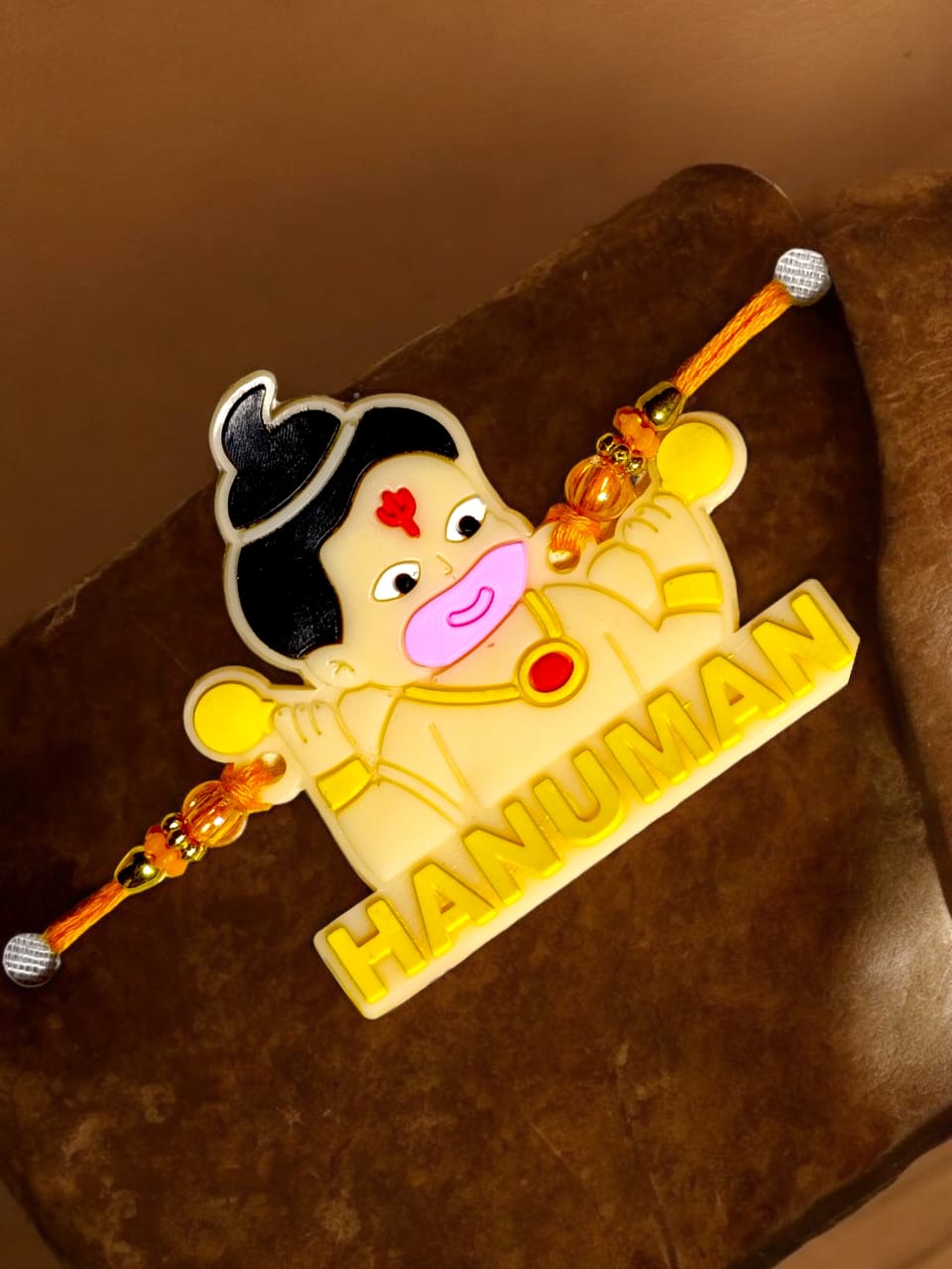 Kids hanuman ji rakhi Set  (1 kids rakhi)