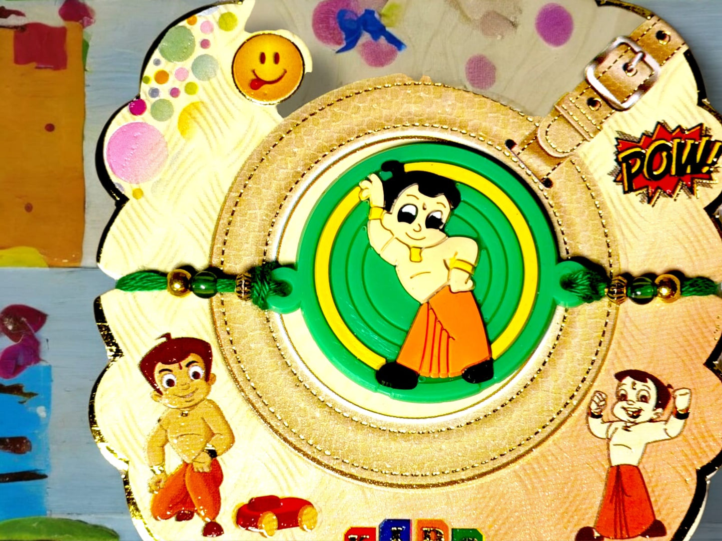 Kids bhim rakhi Set  (1 kids rakhi)