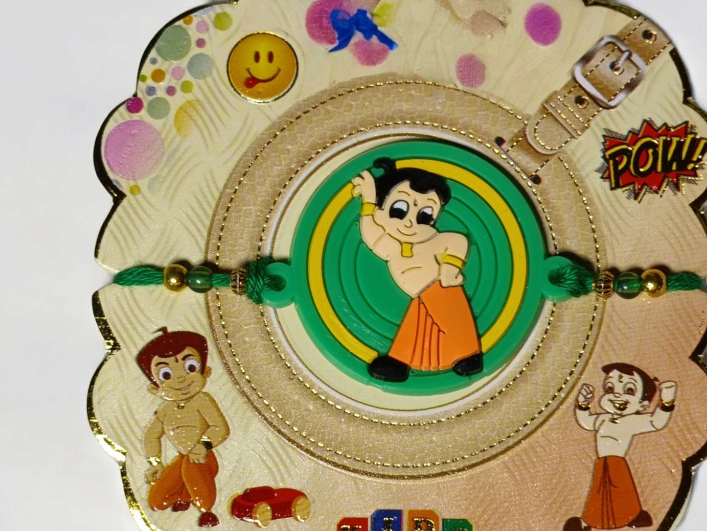 Kids bhim rakhi Set  (1 kids rakhi)