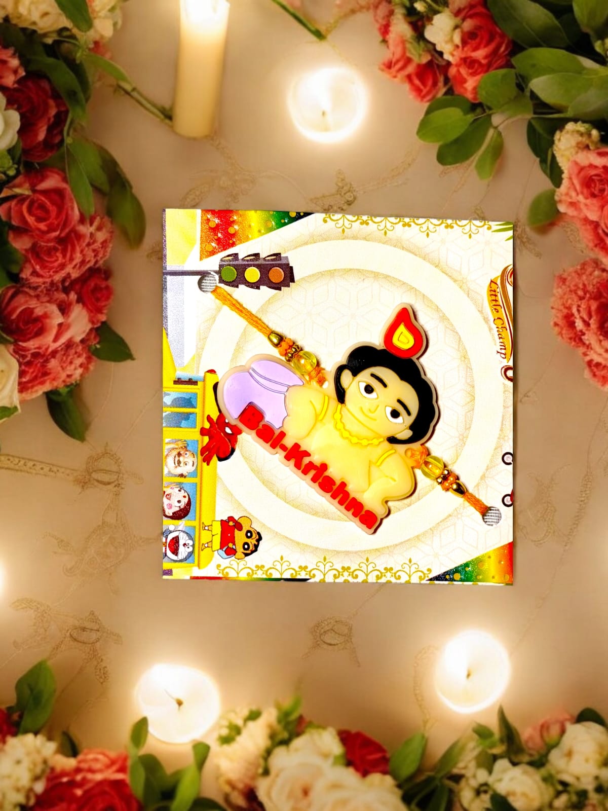 Kids hanuman ji rakhi Set  (1 kids rakhi)