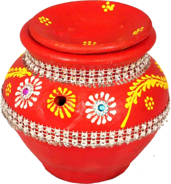 Terracotta Kalash (Red)