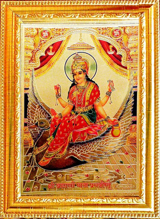 Photo & Frame Shree Brahmani Mata