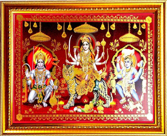 Photo & Frame Durga Maa , Hanuman , Kali Maa