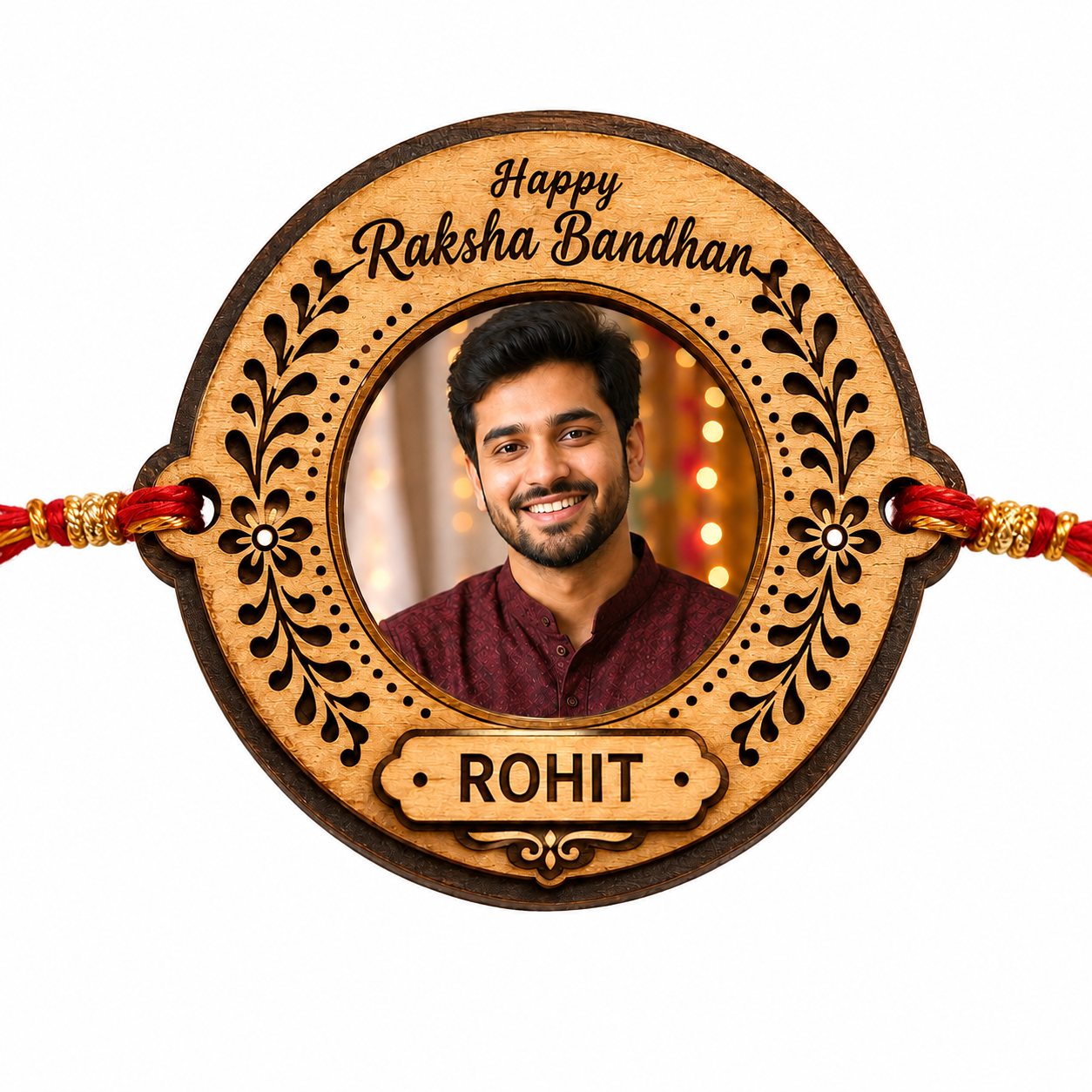 Designer rakhi-cust05 Assorted Rakhi by SUNINOW