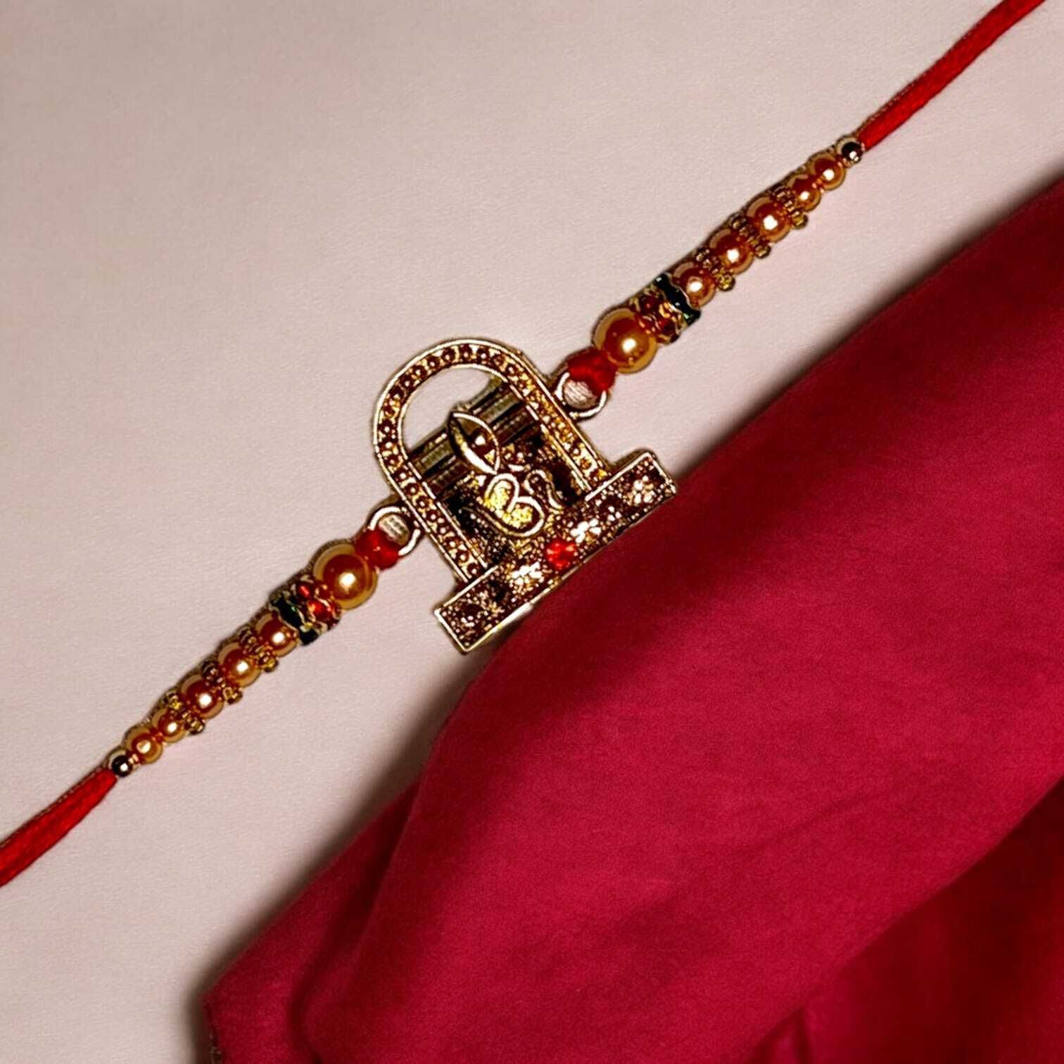 SUNINOW Bhaiya Bhabhi BR-BH-07 Assorted Rakhi Set (2 rakhi)