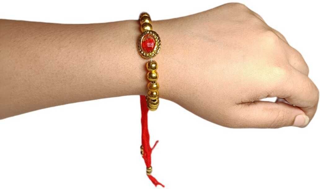 SUNINOW Bhaiya Bhabhi BR-BH-07 Assorted Rakhi Set (2 rakhi)