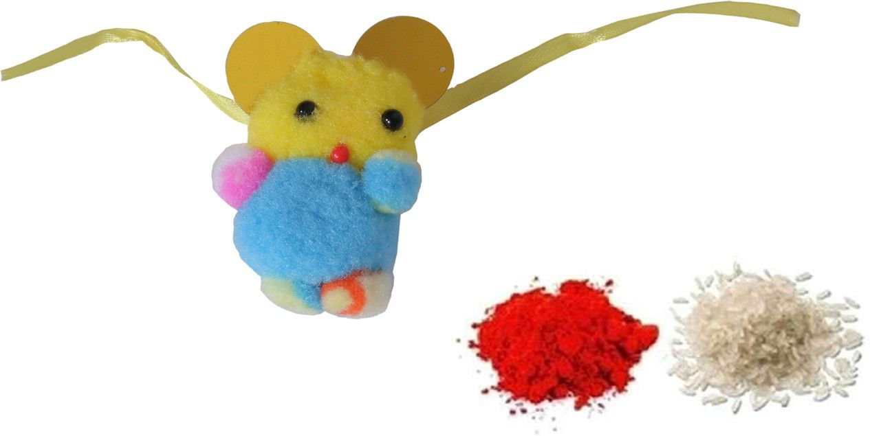 SUNINOW Kids SUNTBEF206 Assorted Rakhi Set (Rakhi Set)